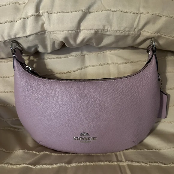 Coach Lilac Leather Women's Bag - Picture 1 of 3